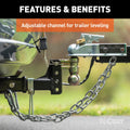 SLIM ADJUSTABLE CHANNEL MOUNT WITH