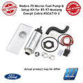 Fuel Pump Kit - 190lph Gas - Mustang 1985-97