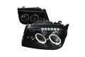 PROJECTOR HEADLIGHTS- SMOKE WITH BLACK HOUSING