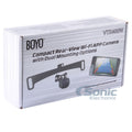 BLACK BARTYPE REARVIEW CAMERA W/WIRELESS RECEIVER PACKAGE