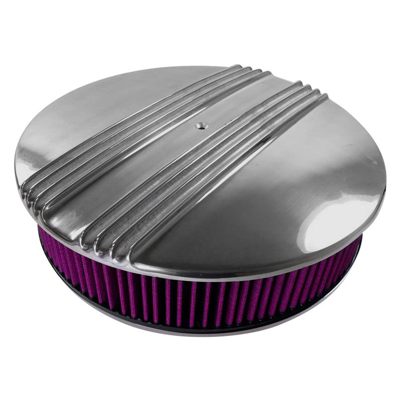 POLISHED ALUMINUM 14' X 3' ROUND AI