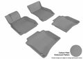 3D MAXpider 2014-2019 Mercedes-Benz S-Class W222 Kagu 1st & 2nd Row Floormats - Gray