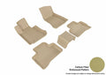 3D KAGU FLOOR MAT 2 ROW SET TAN