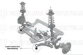 Whiteline 07-14 Subaru WRX STI Sedan/Hatch Front Control Arm Lower Inner Rear Bushing Kit