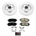 Power Stop 14-17 Nissan Leaf Front Z17 Evolution Geomet Coated Brake Kit