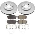 Power Stop 18-19 Hyundai Kona Front Z17 Evolution Geomet Coated Brake Kit