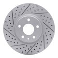DFC 13-20 Ford Fusion Front Left Drilled & Slotted Geoperformance Rotor