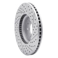 DFC 13-20 Ford Fusion Front Left Drilled & Slotted Geoperformance Rotor