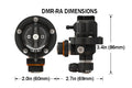 Radium Engineering Direct Mount Regulator (DMR), 8AN ORB - Green