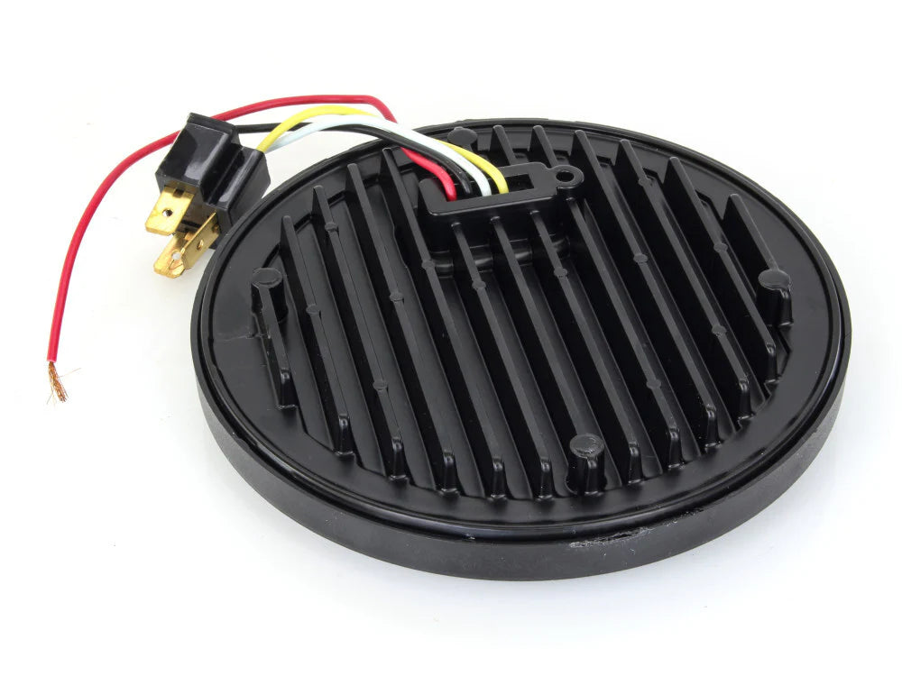Letric Lighting 5.75? LED Black Buck-Shot Style mini-multi Headlight