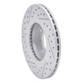 DFC 93-06 Infiniti G20 Front Right Drilled & Slotted Geoperformance Rotor