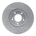 DFC 99-04 Acura Rl Front Left Drilled & Slotted Geoperformance Rotor