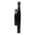 R1 99-09 Volvo S60 Front Right Drilled & Slotted Black Brake Rotor