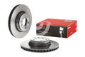 Brembo 09-11 BMW 335d/07-13 335i/11-13 335is Front Premium UV Coated OE Equivalent Rotor