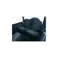 Seat Cover Kit Rear Fabric Black; 97-02 Jeep Wrangler TJ