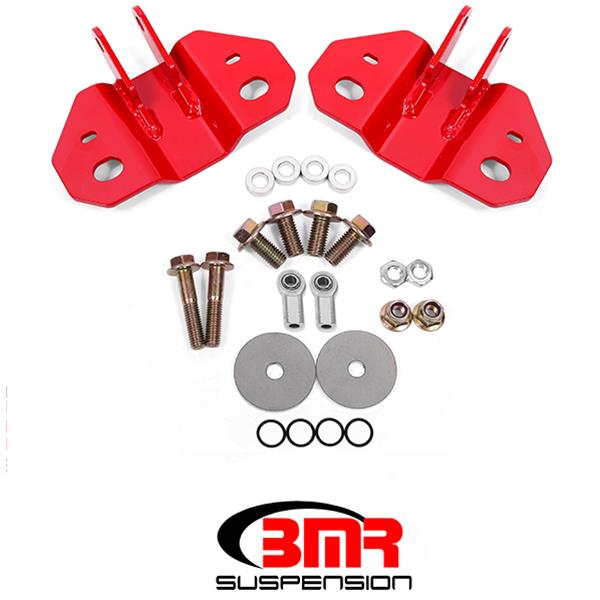 BMR Suspension 15-19 Ford Mustang Rear Upper Shock Mount- Red