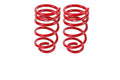 BMR 10-15 5th Gen Camaro V8 Rear Lowering Springs - Red