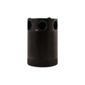 Mishimoto Compact Baffled Oil Catch Can 3-Port - Red