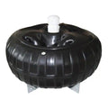 DOCK WHEEL CORNER MOUNT 18' BLAC