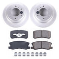 Power Stop 01-06 Mitsubishi Montero Rear Z17 Evolution Geomet Coated Brake Kit