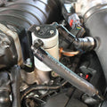 J&L 11-17 Ford Mustang GT (w/Roush/VMP Supercharger) Driver Side Oil Separator 3.0 - Clear Anodized