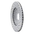 DFC 91-96 Acura Nsx Rear Left Drilled & Slotted Geoperformance Rotor