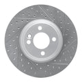 R1 02-06 Mini Cooper (Excl Clubman Front Right Drilled & Slotted Geoperformance Rotor