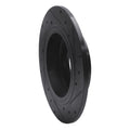 R1 06-11 Buick Lucerne Rear Left Drilled & Slotted Black Brake Rotor