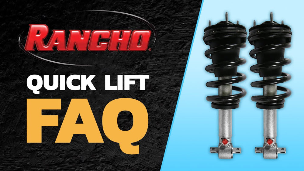 Rancho 11-19 Chevrolet Silverado 2500HD 3/4 Ton RS9000XL Shock (Available MAY 2026, NO BACKORDERS)