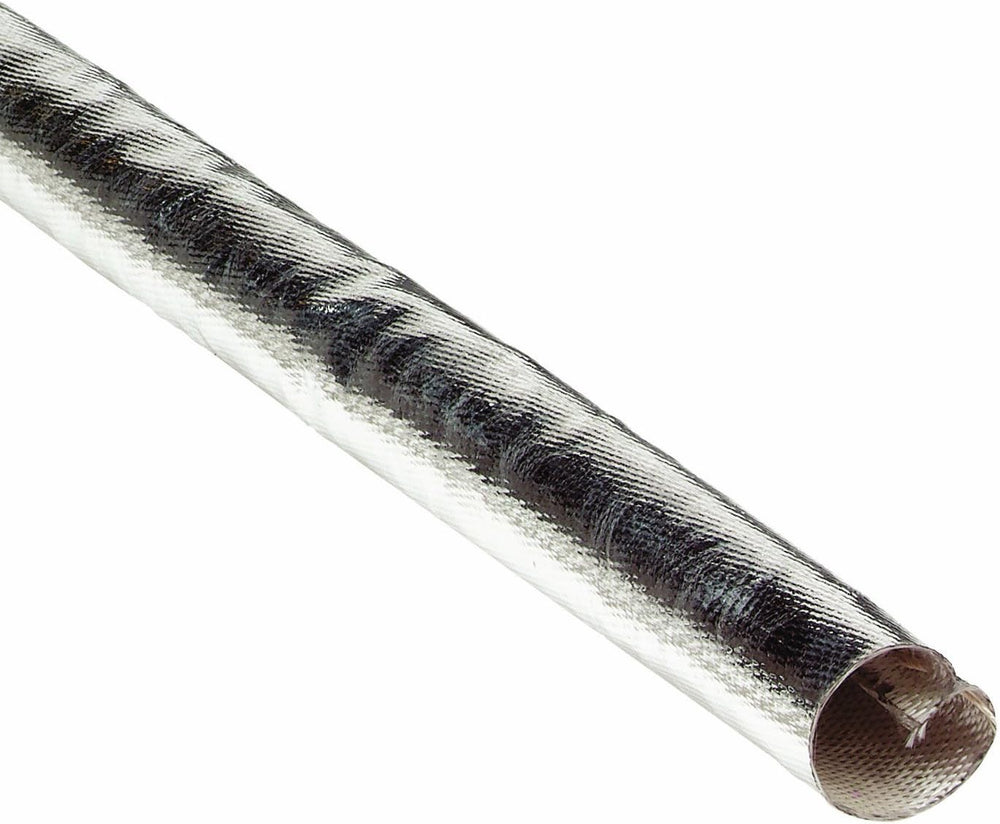 SILICONE COATED FIRE HEAT SHIELD SLEEVE FOR FUEL LINES BRAKE LINES WIRE LOOMS