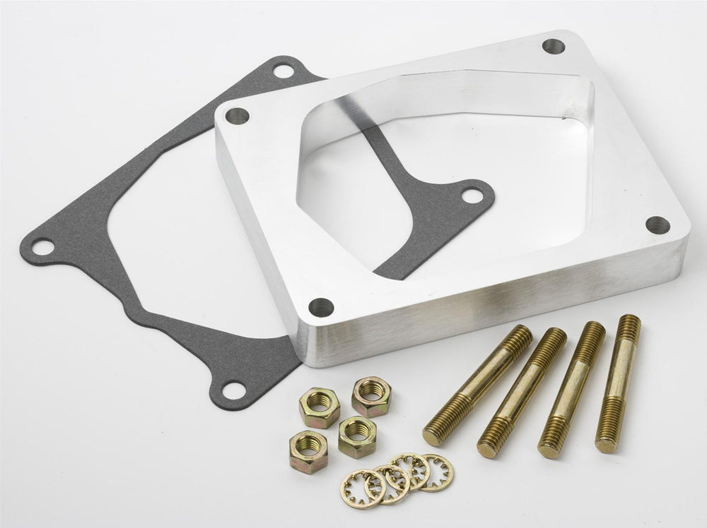 EDELBROCK PROFLOW INJECTION SPACER/THROTTLE/KICKDOWN BRACKET KIT