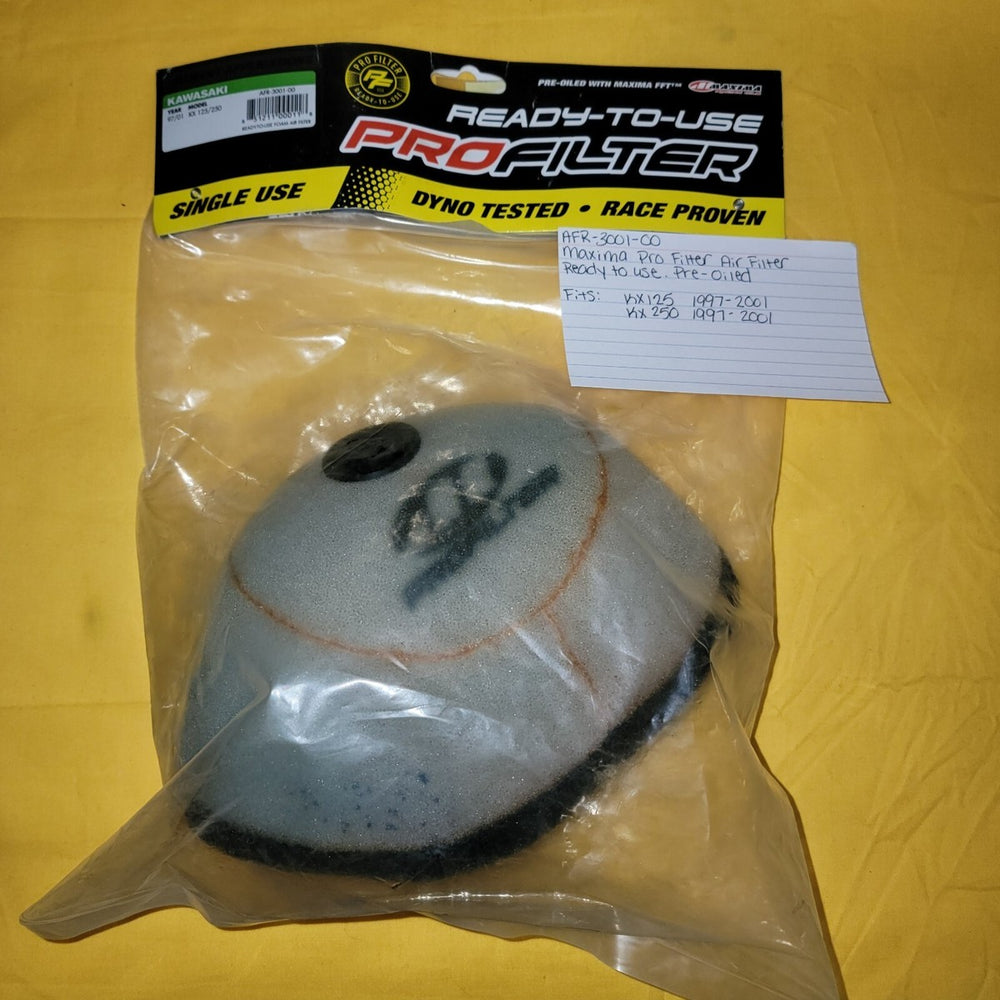 ProFilter 02-08 Kawasaki KX125/KX250 Ready-To-Use Air Filter
