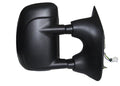 9904 FORD F250F550 SUPR DUTY RH POWER FOLDAWAY OE MIRROR TXTRED BLK EXTENDABLE TOWING DUAL GLASS