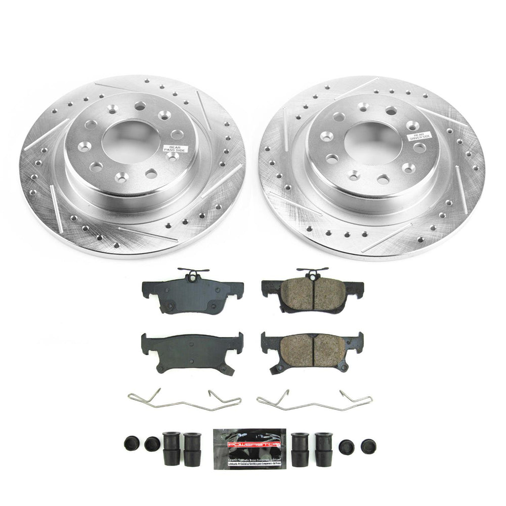 Power Stop 17-18 Buick Envision Rear Z23 Evolution Brake Kit