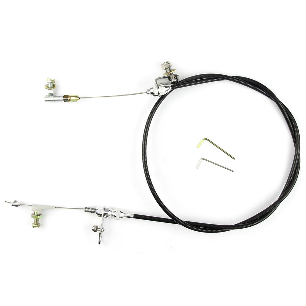 KICKDOWN KIT FOR POWERGLIDE POLISHED ENDS BLACK HOUSING