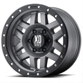 XD128 20X10 6X5.5 M-GRY BLK-RING -24MM