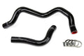 HPS Performance Black Reinforced Silicone Radiator Hose Kit Coolant for Mazda 99-05 Miata