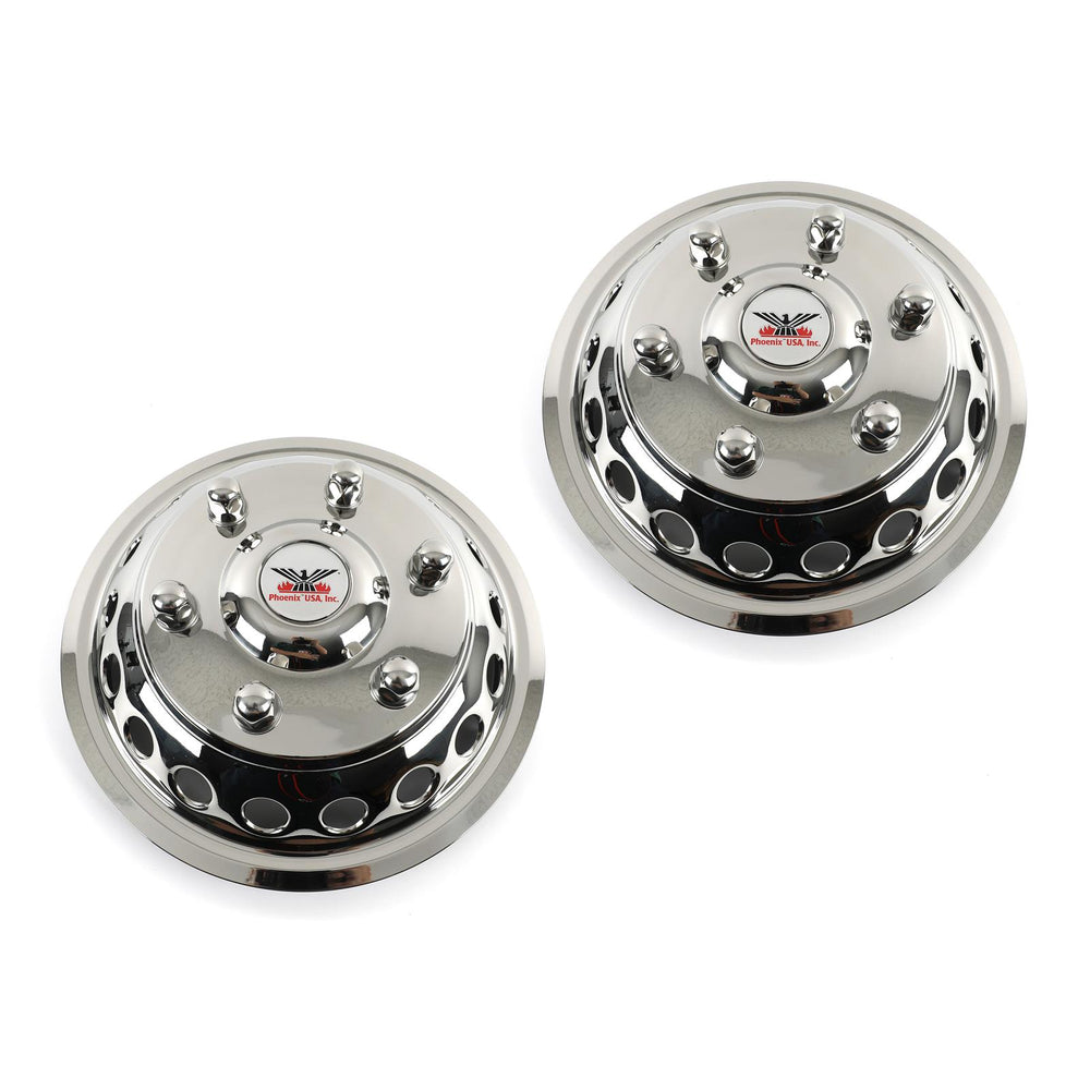 06C SPRINTER 16IN 6 LUG FRONT PAIR SIMULATOR SET STAINLESS STEEL