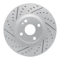 DFC 16-25 Mazda MX-5 Miata Front Left Drilled & Slotted Geoperformance Rotor