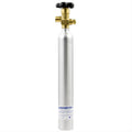 AIR BOTTLE, 10 OZ CO2 W/ VALVE