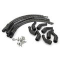PLUG WIRE KIT LS COIL TO PLUG 180D PLUG 135D COIL CUT TO FIT BLK W/WHITE TRAC