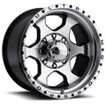Wheel: Ultra; Rouge; Diamond cut; 17 - 8; 6 - 135mm Bolt circle