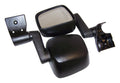 Manual, Manual Folding Mirror Set for 1987-2006 Jeep YJ, TJ Wranglers Crown Automotive