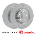 Brembo 2012 Renault Clio Front TY3 Sport Disc Rotor - 320X28