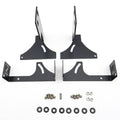 ~(6 lbs. 16X9X7)~ 2008-2016 FORD F250/F350: Rear Bumper/Frame LED Light Bar Mounts - 8 IN Opening - Swivel Adjustments - to Mount 6 IN Zroadz LED or similar light - Bolt On Easy Install - For Rear View and Distance Visibility