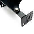 ~(8 lbs. 14X9X8)~ Rear Bumper LED Bracket Black Mild Steel Bolt-On to mount (2) 6 Inch ZROADZ or similar style Straight Light Bar Swivel Adjustment 8 Inch light bracket opening