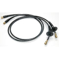 TWO HOSES W/BULKHEAD FITT 2FT