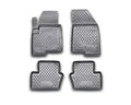 ~(12 lbs. 33X20X6)~ Profile Floor Liners Front and 2nd Row Black Compass 2007-2017 (fits old body style 1st Generation)