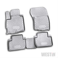 ~(12 lbs. 33X20X6)~ Profile Floor Liners Front and 2nd Row Black Outlander Xl 2007-2017