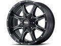 Wheel Pros Moto Metal MO970 16X8 6X120/5.5 SG-BLK MILL 00MM MO97068087900